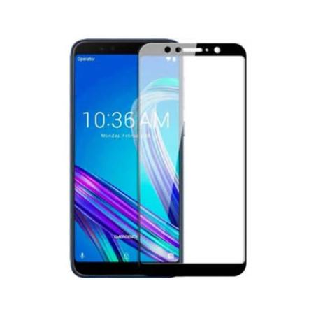 Pelicula Vidro Temperado 2.5D Preta para Asus Zenfone Max Pro M1