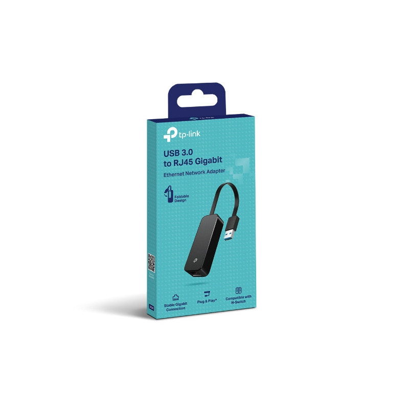 Adaptador de Rede TP-Link UE306 USB 3.0 para RJ45 Gigabit Ethernet