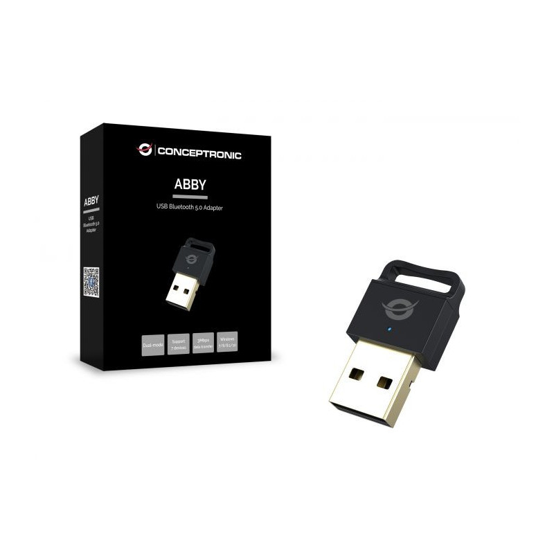 Adaptador Conceptronic ABBY06B Bluetooth 5.0 Nano USB