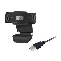 Webcam Conceptronic AMDIS04B 1080P Mic c/Proteção de privaciddade