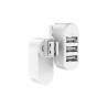 HUB USB 2.0 com 3 Portas 180º