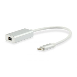 Adaptador Equip USB-C para DisplayPort M/F 15cm