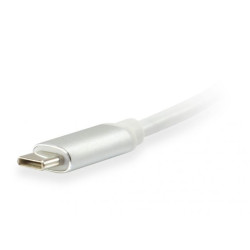 Adaptador Equip USB-C para DisplayPort M/F 15cm