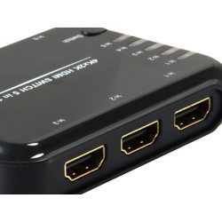 Switch HDMi 1.4 Equip 5X 4K30Hz c/comando