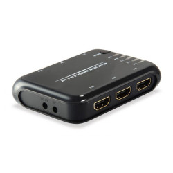 Switch HDMi 1.4 Equip 5X 4K30Hz c/comando