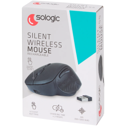 Rato Recarregável Sologic sem fios
