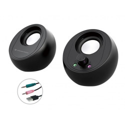 Colunas Conceptronic Bluetooth 2.0 2x Jack USB 10W