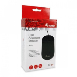 Rato Equip Life Comfort 1600dpi Preto USB